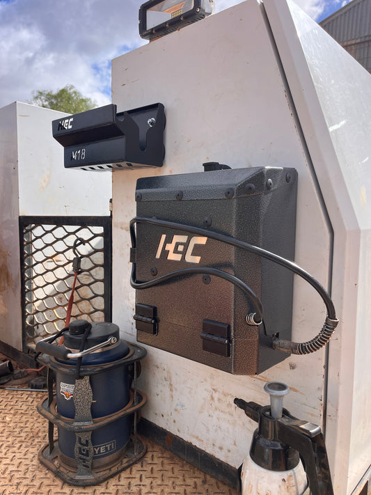 Lock box to suit Milwaukee M18 Grease Gun