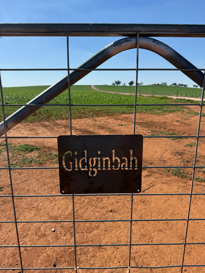 Farm Gate Signs