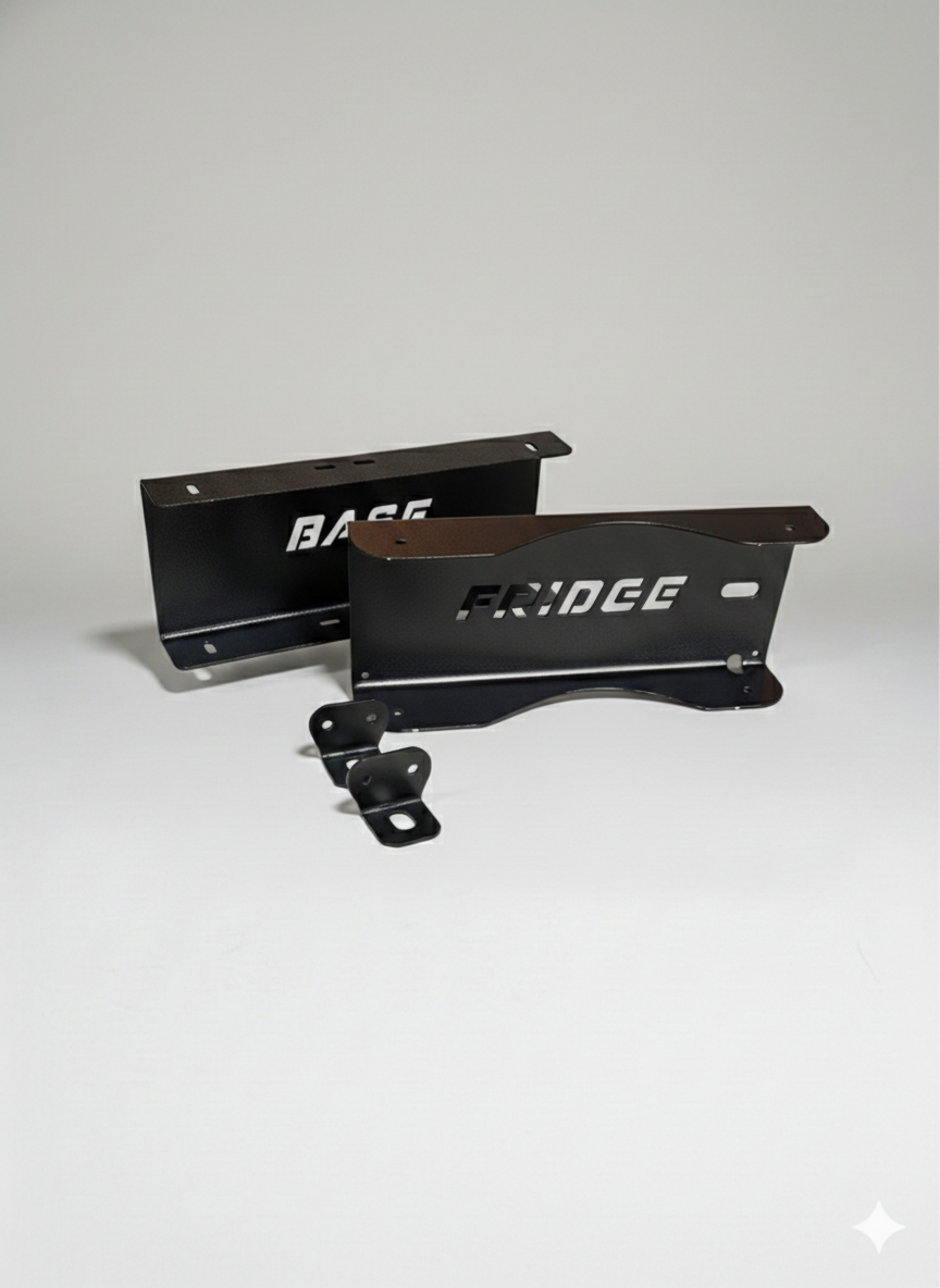 Brass monkey 8L centre console fridge mounting brackets
