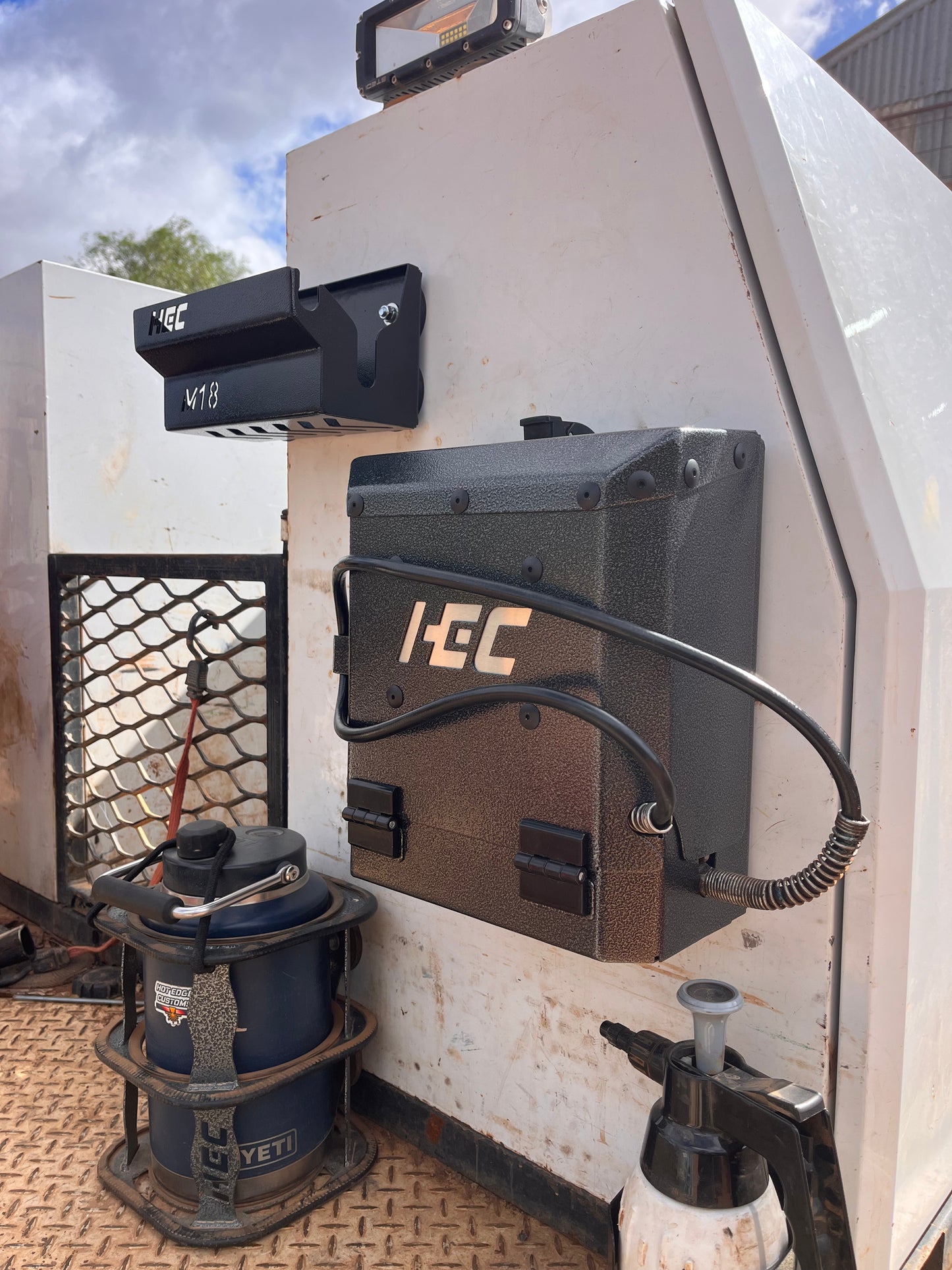 Lock box to suit Milwaukee M18 Grease Gun